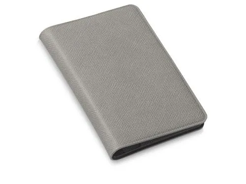 Футляр-книжка на 4-е карты с RFID Favor, серый