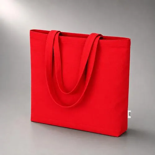 Сумка Твил из хлопка, 210 г/м2, красный