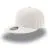 Бейсболка SNAP BACK, 6 клиньев, пластиковая застежка, белый