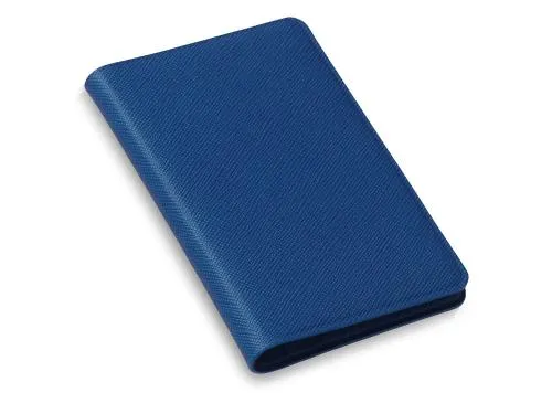Футляр-книжка на 4-е карты с RFID Favor, синий