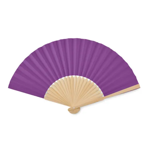 Manual hand fan, фиолетовый