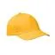 5 panel baseball cap, желтый
