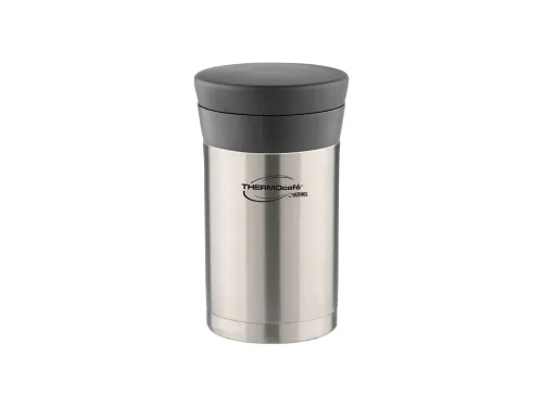 Термос из нерж. стали для еды тм ThermoCafe DFJ-500 food flask, 0.5L, металлический