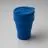 Силиконовый складной стакан GoCup, индиго