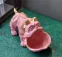 Статуэтка хранитель Бульдог, Розовый