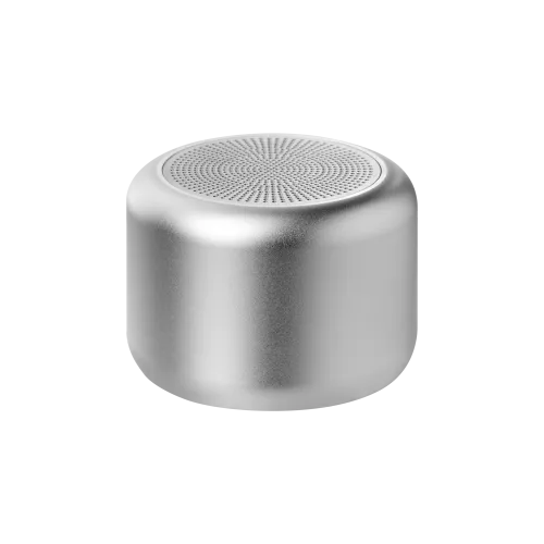 Беспроводная колонка Пэшн (Passion) 80dB 600 mAh (Bluetooth 5.4), серебряная