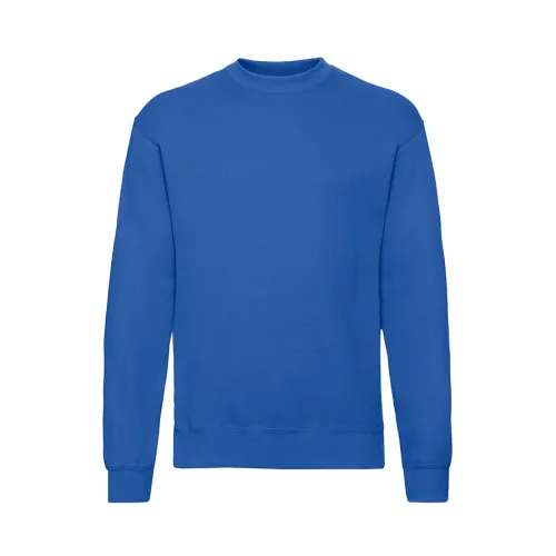 Свитшот с начесом CLASSIC SET-IN SWEAT 280, синий