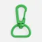 Застежка-карабин Snap Hook, M, зеленый неон