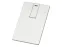 Флеш-карта USB 2.0 64 Gb в виде металлической карты Card Metal, серебристый