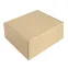 Коробка подарочная Big BOX, размер: 24 x 21 x 11 см  картон МГК бур., самосборная, коричневый