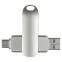 Флеш накопитель USB 3.0 + TYPE C Cupertino, серебристый матовый