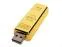 USB-флешка на 32 Гб в виде слитка золота, золотой