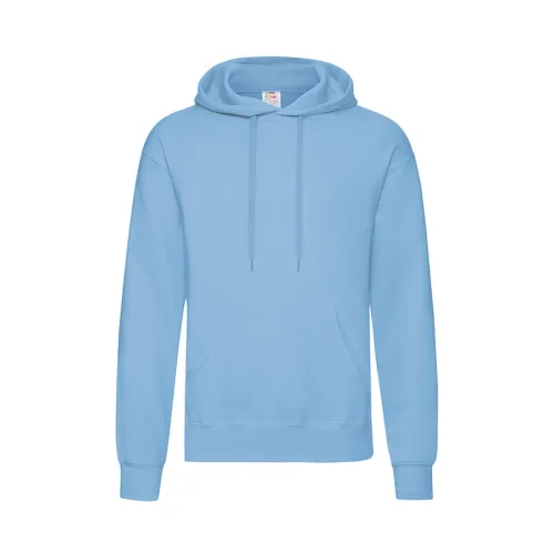Толстовка с начесом CLASSIC HOODED SWEAT 280, голубой