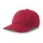Бейсболка DAD HAT-S, 6 клиньев, металлическая застежка, красный