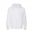Толстовка без начеса LIGHTWEIGHT HOODED SWEAT JACKET 240, белый