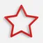 Подвеска «Звезда», 3D-печать, красная