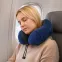 Подушка Dream с эффектом памяти, с кармашком, синий