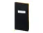 Еженедельник недатированный А6 Black с нашивкой, черный