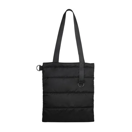 Шоппер Superbag Bubble, стёганый, без застёжки (черный)