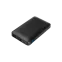 Внешний аккумулятор с цветной подсветкой Анкор Макс (Ancor Max) 5000 mAh, черный