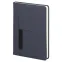 Ежедневник Smart Cardiff А5, Серо-синий
