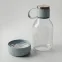 Бутылка для воды 2-в-1 Dog Bowl Bottle со съемной миской для питомцев, 1500 мл, голубой
