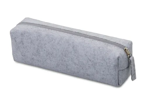 Пенал Felt из RPET-фетра, светло-серый