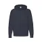 Толстовка без начеса LIGHTWEIGHT HOODED SWEAT JACKET 240, темно-синий
