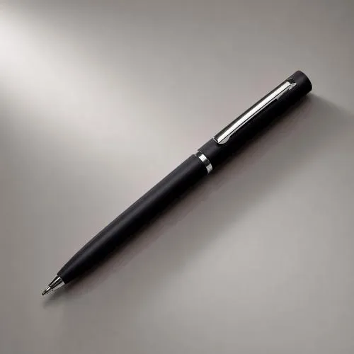 Пластиковая шариковая ручка Navi Simple, черный