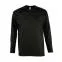 Футболка мужская с длинным рукавом MONARCH 150, черный