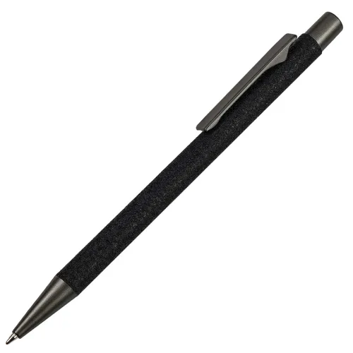 Ручка шариковая FACTOR FOLIO, черный, серебристый