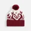 Шапка Wintertude, красная с белым