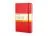 Записная книжка Moleskine Classic (в линейку) в твердой обложке, Pocket (9x14см), красный