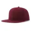 Бейсболка SNAP BACK-S, 6 клиньев, пластиковая застежка, темно-красный