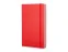 Записная книжка Moleskine Classic (нелинованный) в твердой обложке, Large (13х21см), красный