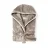 Банный халат VINGA Louis из rPET GRS, L-XL, унисекс, 350 г/м²