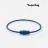 Тросик-кольцо Ring для обвеса, L=15см (синий)