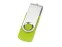 Флеш-карта USB 2.0 32 ГБ Квебек, зеленое яблоко