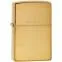 Зажигалка Zippo Classic Brushed, золотистая