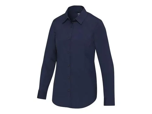 Carnelian женская рубашка из поплина - Navy Blue