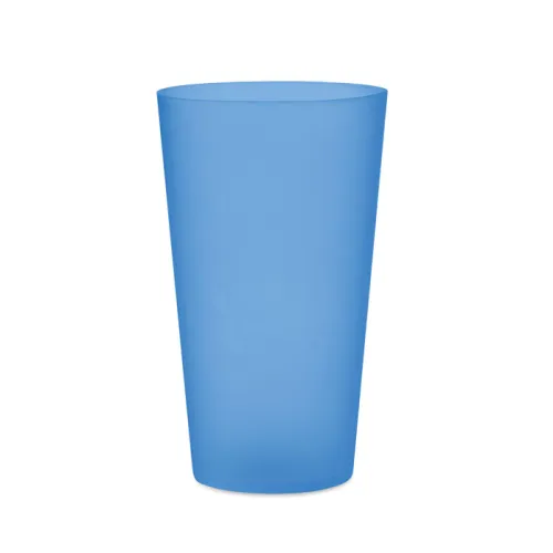 Reusable event cup 500ml, прозрачно-голубой