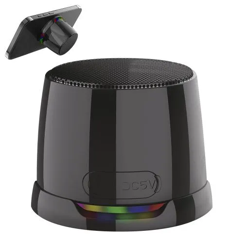 Магнитная беспроводная Bluetooth колонка-подставка Wave 5W, Черный