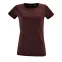 Футболка женская Regent Fit Women, бордовый меланж