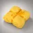 Плед мягкий флисовый Fancy, желтый