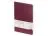 Ежедневник А5 недатированный Megapolis Velvet Flex, бордовый