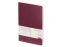 Ежедневник А5 недатированный Megapolis Velvet Flex, бордовый