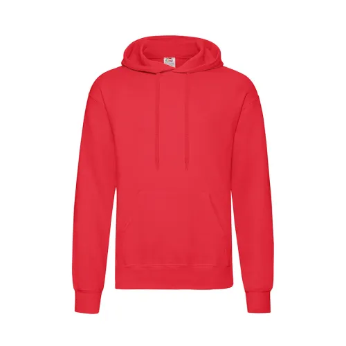Толстовка с начесом CLASSIC HOODED SWEAT 280, красный