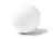 Футбольный мяч FABIO 1-го размера из искусственной кожи, белый .