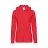 Толстовка женская без начеса LADIES LIGHTWEIGHT HOODED SWEAT 240, красный