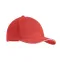 Brushed heavy cotton 6 panel Ba, красно-белый